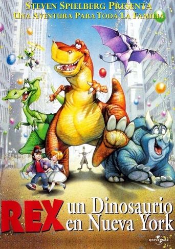 Póster de Rex: Un Dinosaurio En Nueva York