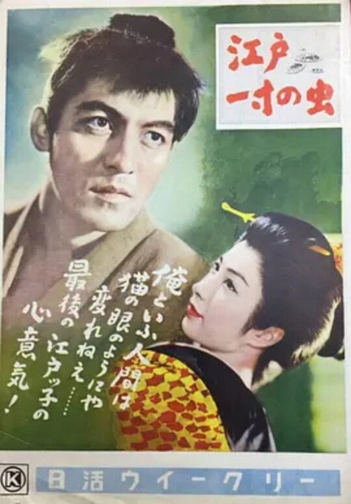 Póster de 江戸一寸の虫