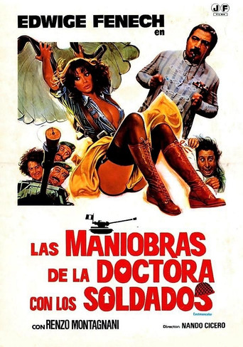 Póster de La soldatessa alle grandi manovre