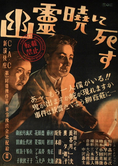 Póster de 幽霊暁に死す