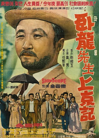 Póster de 와룡선생 상경기