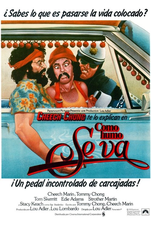 Póster de Cheech y Chong: Como humo se va