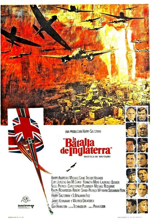 Póster de La batalla de Inglaterra