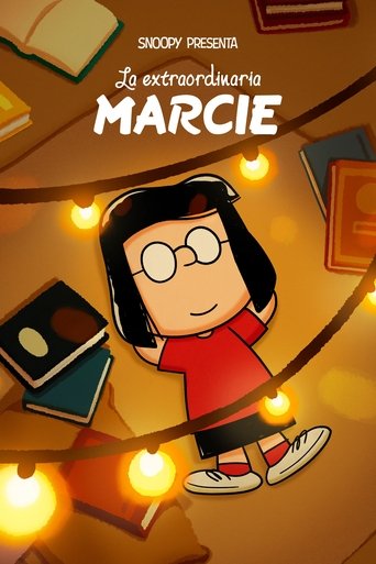 Póster de Snoopy presenta: La extraordinaria Marcie
