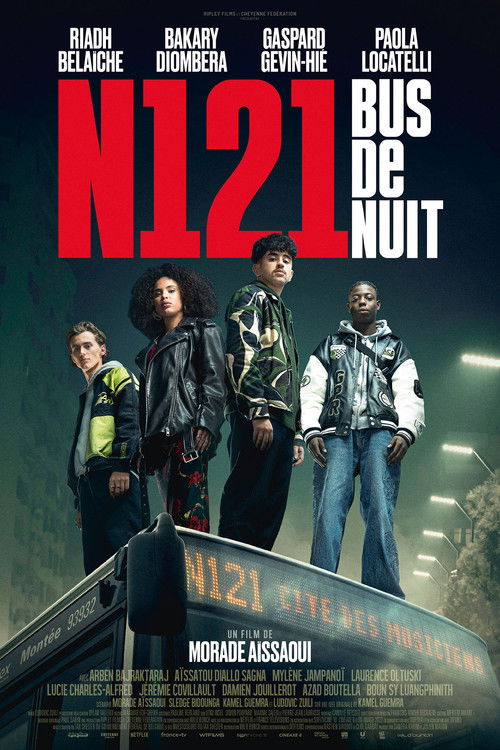 Póster de N121 Bus de nuit