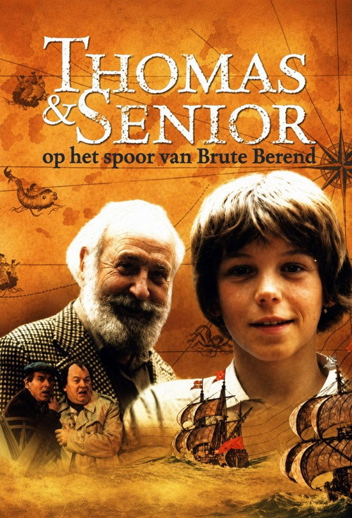 Póster de Thomas en Senior op het Spoor van Brute Berend
