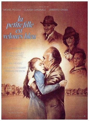 Póster de La Petite Fille en velours bleu