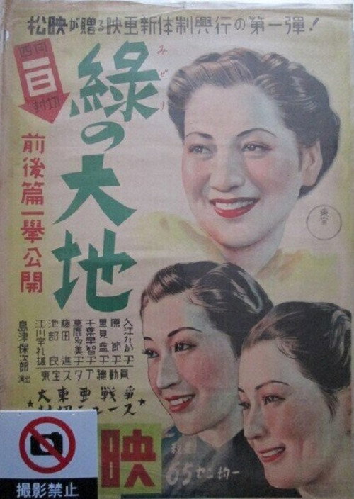 Póster de 緑の大地