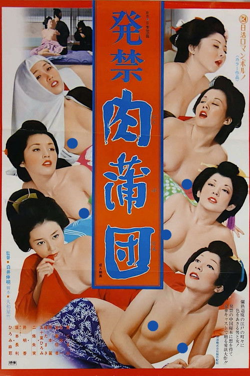 Póster de 発禁　肉蒲団