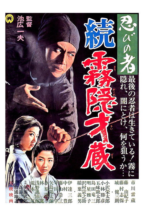 Póster de 忍びの者 続・霧隠才蔵