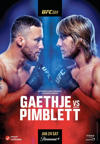 Póster de UFC 324: Gaethje vs. Pimblett