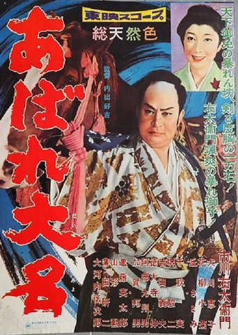 Póster de あばれ大名