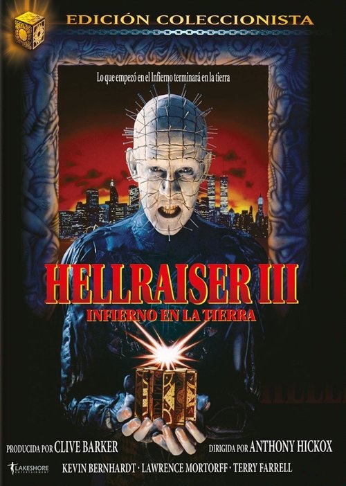 Póster de Hellraiser III: Infierno en la Tierra
