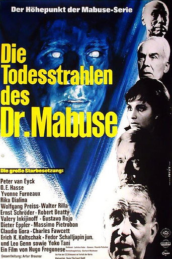 Póster de Die Todesstrahlen des Dr. Mabuse