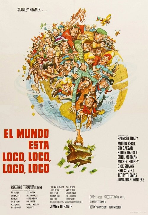 Póster de El mundo está loco, loco, loco, loco