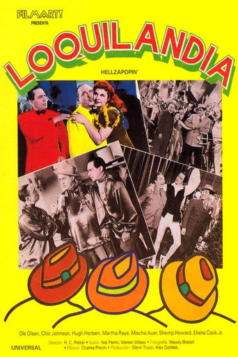 Póster de Hellzapoppin'