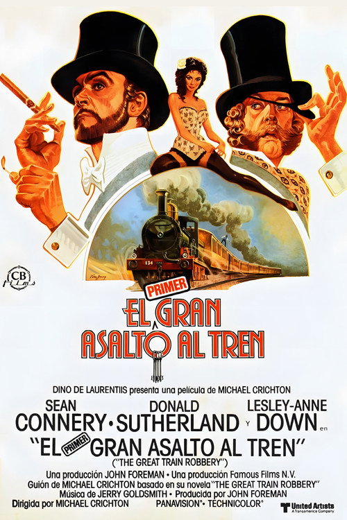 Póster de El primer gran asalto al tren