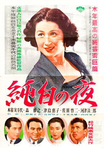 Póster de 純白の夜