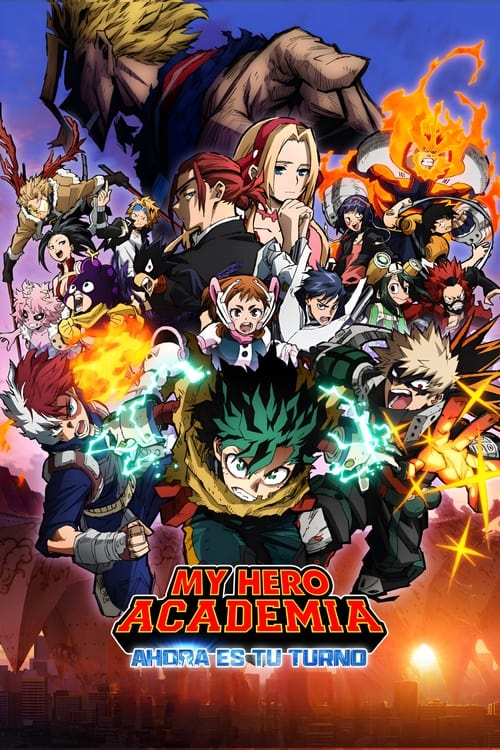Póster de My Hero Academia: Ahora es tu turno
