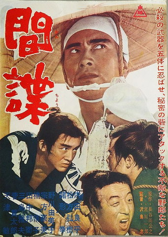Póster de 間諜