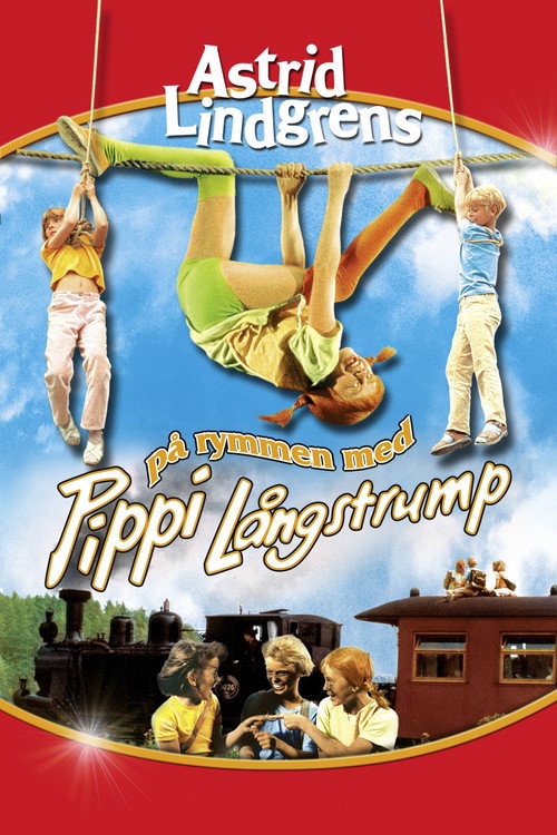 Póster de På rymmen med Pippi Långstrump