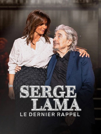 Póster de Serge Lama, le dernier rappel