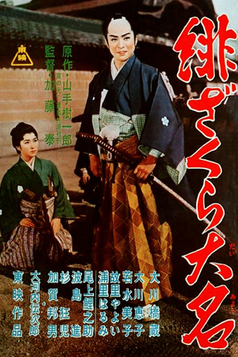 Póster de 緋ざくら大名