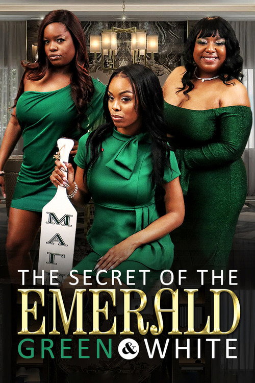 Póster de The Secret of the Emerald Green and White