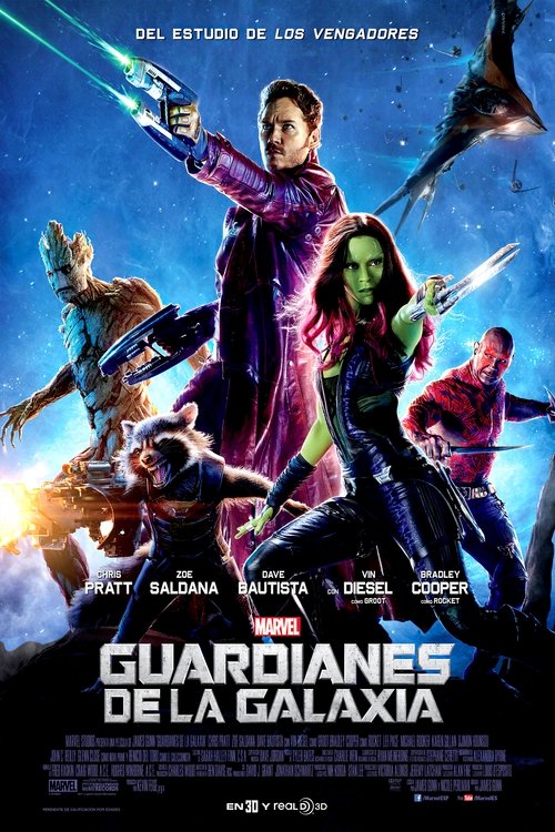 Póster de Guardianes de la galaxia
