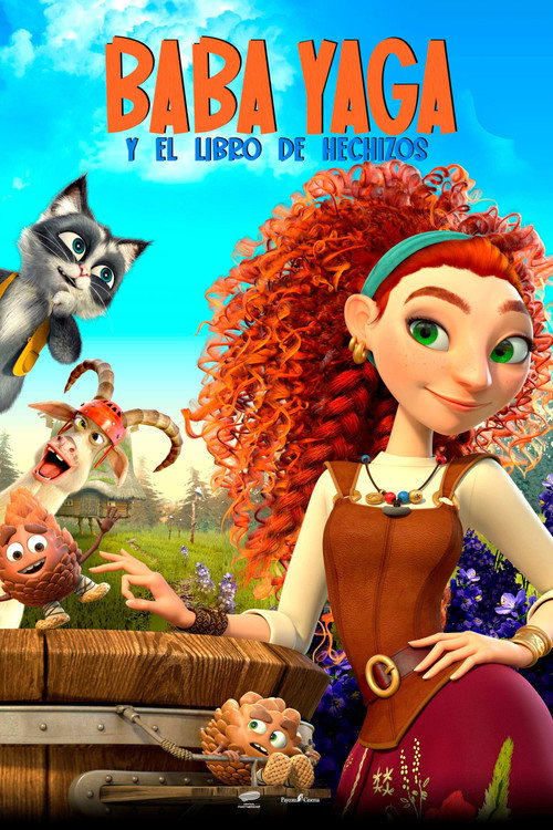 Póster de Яга и книга заклинаний