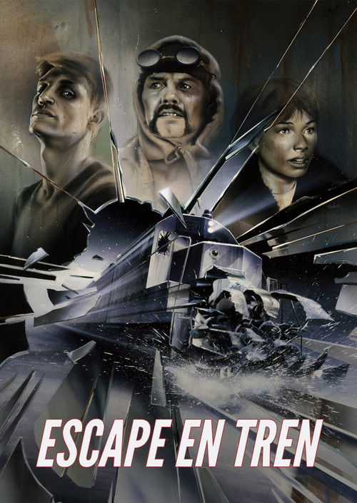 Póster de Escape en tren