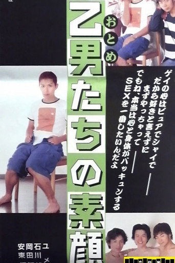 Póster de 乙男たちの素顔