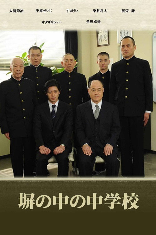 Póster de 塀の中の中学校