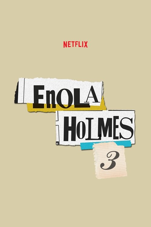 Póster de Enola Holmes 3