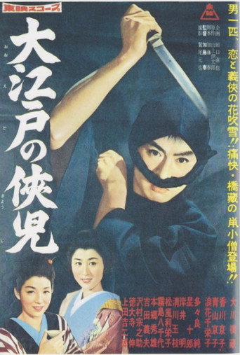 Póster de 大江戸の侠児