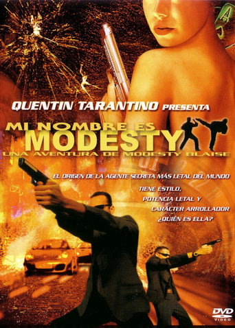 Póster de My Name Is Modesty: A Modesty Blaise Adventure