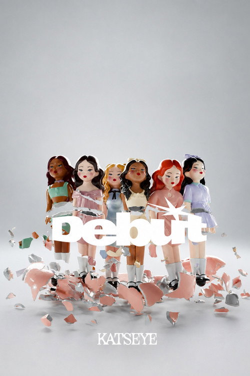 Póster de KATSEYE (캣츠아이) "Debut" Official MV