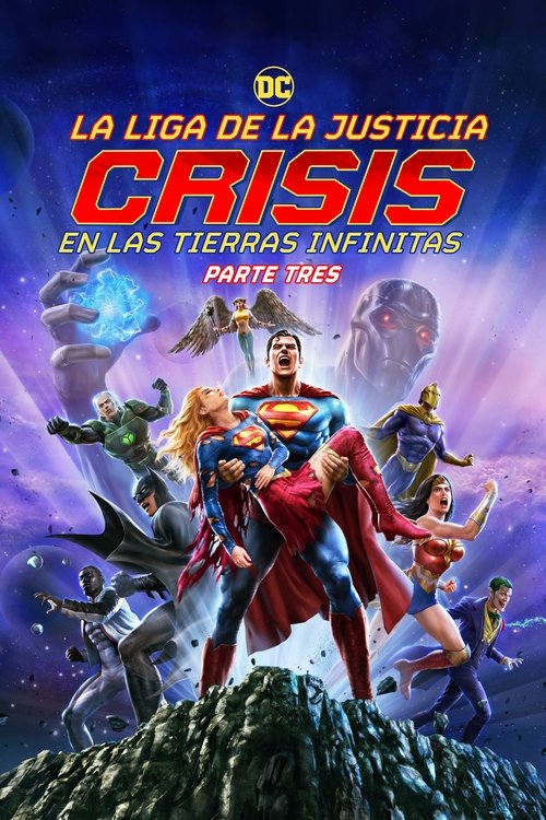 Póster de Liga de la Justicia: Crisis en Tierras Infinitas – Parte 3