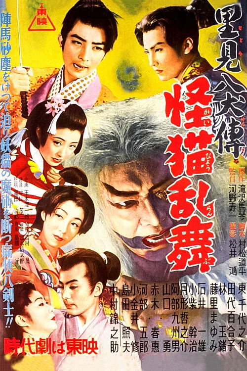 Póster de 里見八犬傳　第三部　怪描乱舞