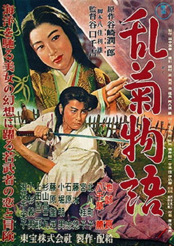 Póster de 乱菊物語