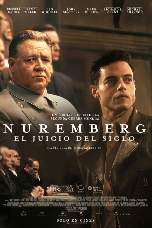 Póster de Nuremberg: El Juicio Del Siglo