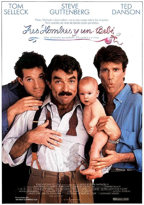 Póster de Tres hombres y un bebé