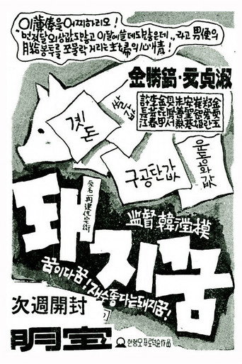 Póster de 돼지꿈