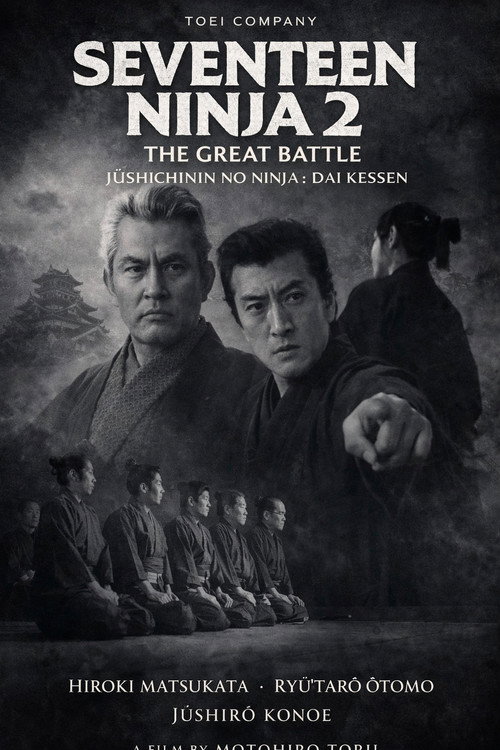 Póster de Dezessete Ninja 2: A Grande Batalha