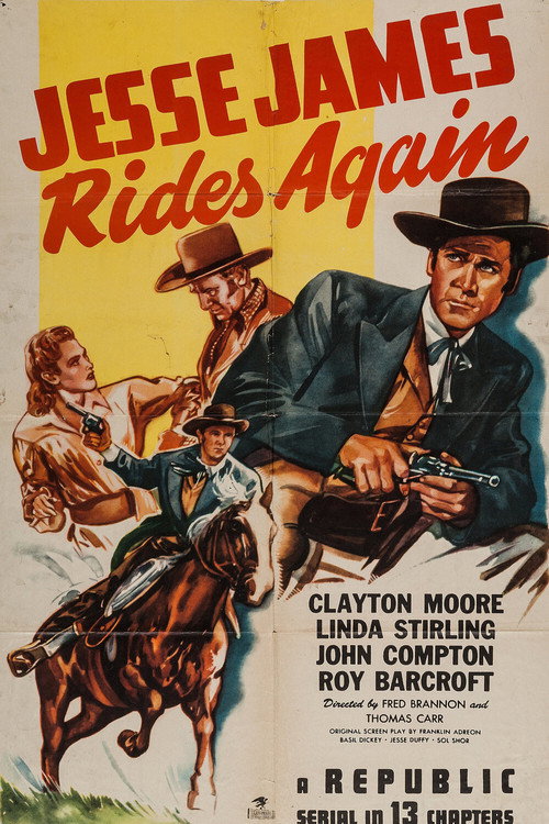 Póster de Jesse James Rides Again