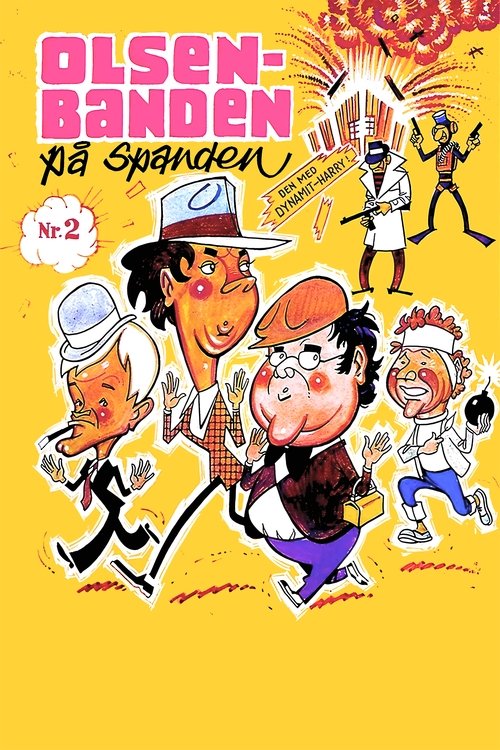 Póster de Olsen-banden på spanden