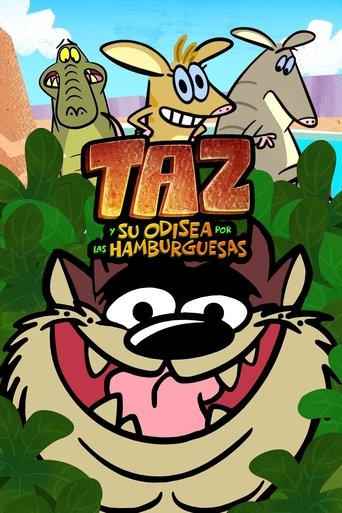 Póster de Taz y su odisea por las hamburguesas