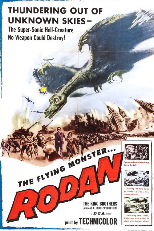 Póster de Rodan! The Flying Monster