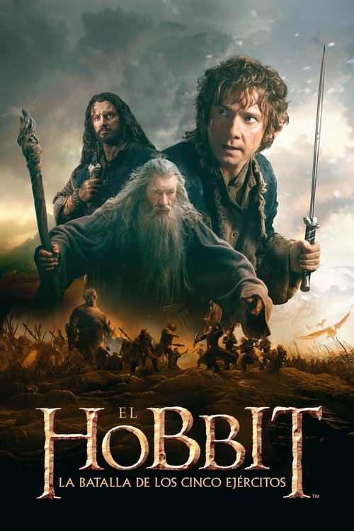Póster de El Hobbit 3: La Batalla de Los Cinco Ejércitos