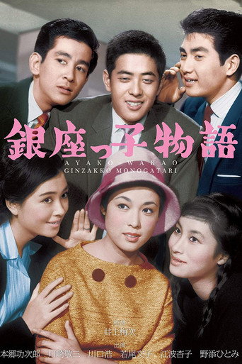 Póster de 銀座っ子物語